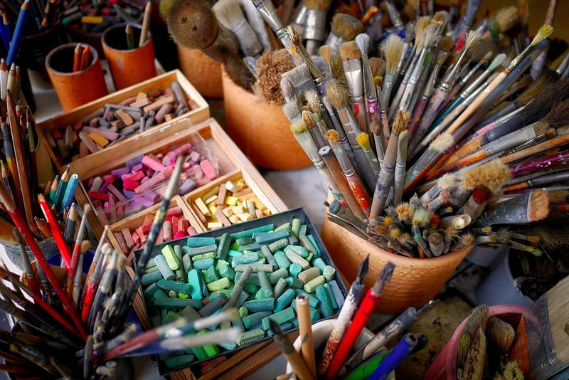 Recycled Art Supplies